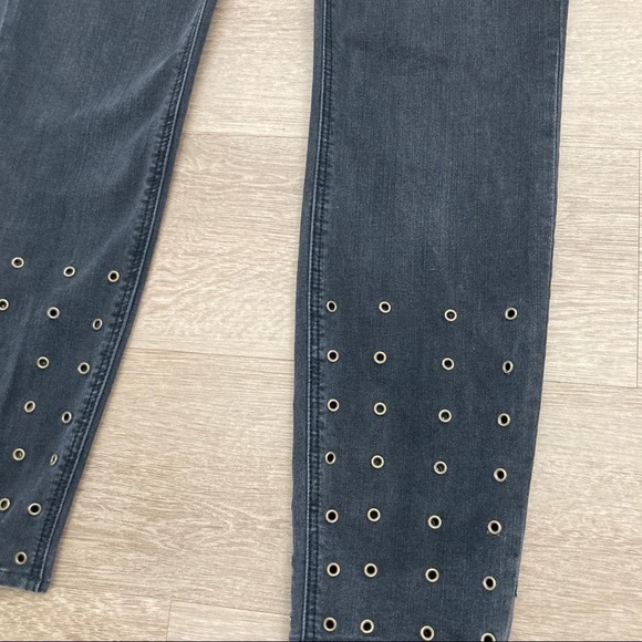 MCGUIRE Newton Ankle Skinny Jeans with Grommets - Picture 5 of 15